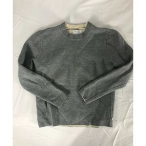 Everlane Womens Size Small Gray Wool Crewneck Sweater Sweatshirt Long Sleeve